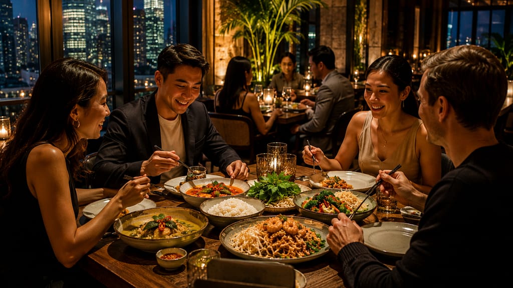 gluten free Thai dining in NYC restaurant
