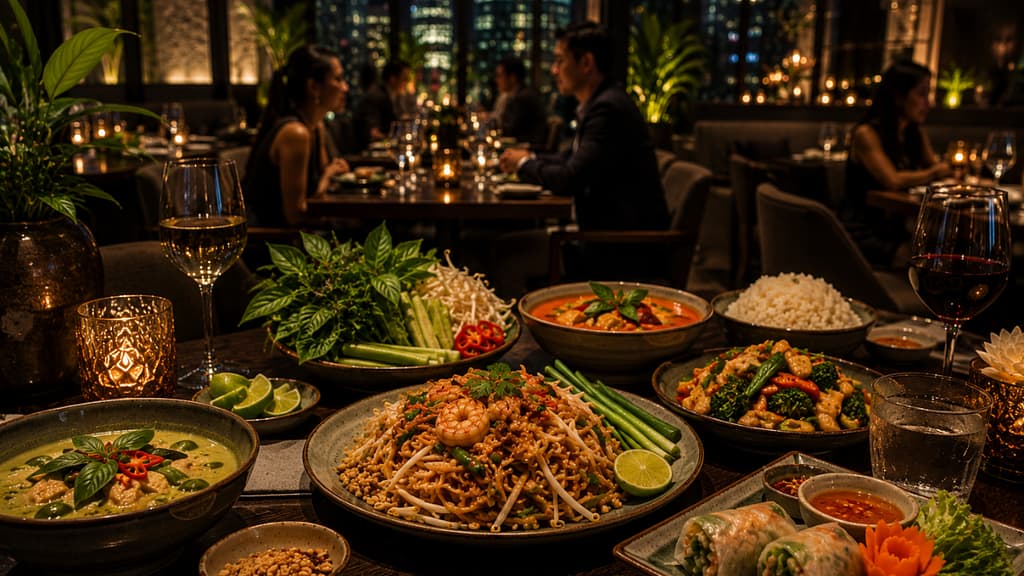 Thai dinner in Midtown East NYC