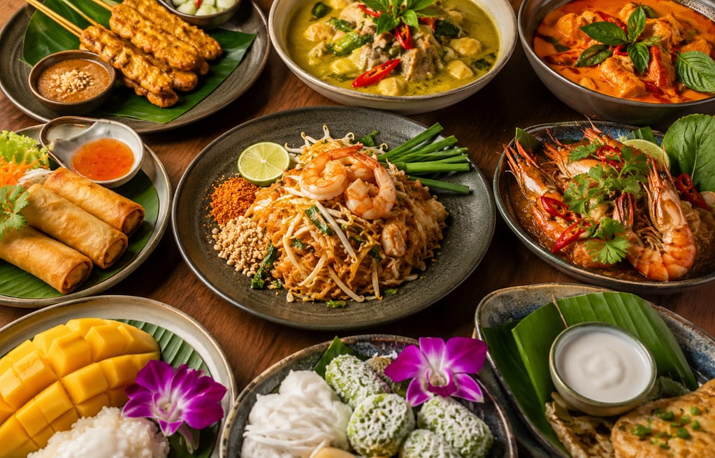 Thai food for groups near Times Square in Midtown NYC
