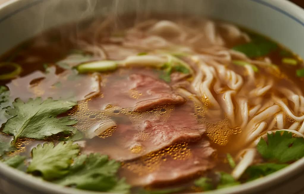 What makes the best noodle soup in NYC including broth, noodles, and toppings
