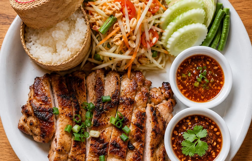 Best Thai lemongrass chicken combo in NYC