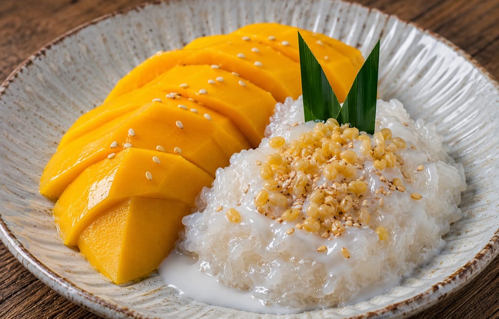 Where to get the best mango sticky rice in NYC with authentic Thai flavors