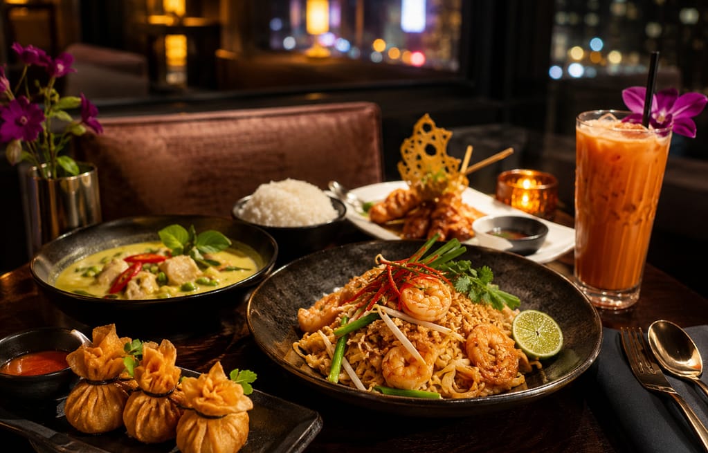 Popular Thai food in Hell’s Kitchen NYC for locals and tourists