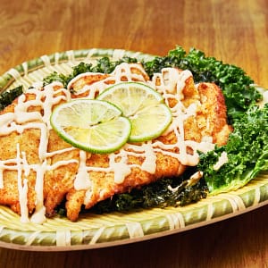 Chicken Lime Sauce Salad