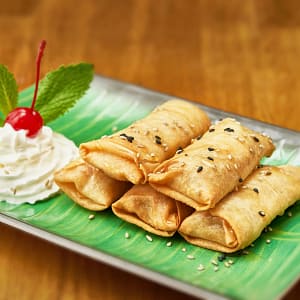 Fried Banana with Honey