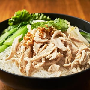 Chicken Garlic Noodle Soup