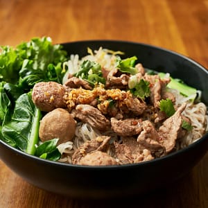 Nam Tok Noodle Soup