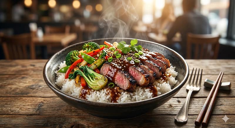 Everything Over Rice Over Rice - Zoob Zib Thai Authentic Noodle Bar